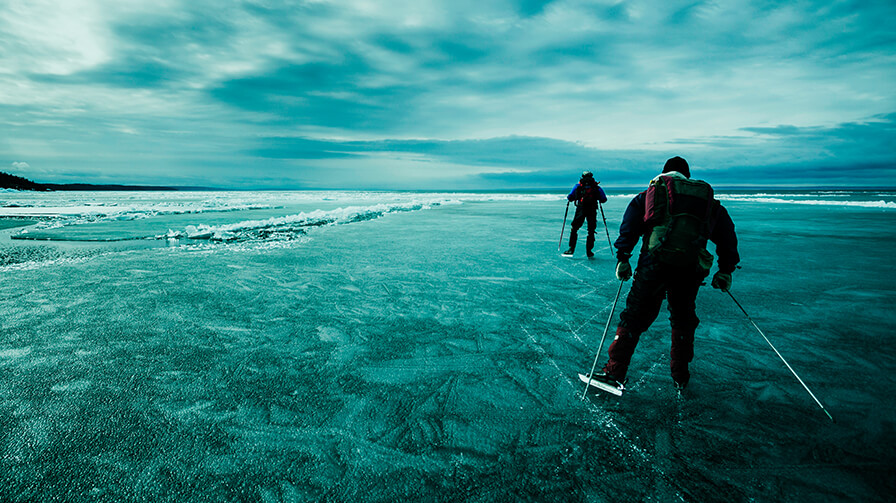 On thin ice (mobile)